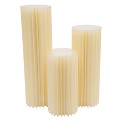 3PCS Foldable Cardboard Centerpiece Column Flower Stand Wedding Party Decoration