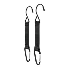 Compact Fence Hooks 19.5cm Total Length 7.5cm Nylon Belt for Camping Hiking