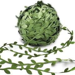 269ft Leaf Ribbon, Artificial Vines Leaf String Trim Ribbon – for Baby Shower…