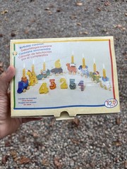 Heike Animal Birthday Caravan Wood – Ages 1- 6 in Box- German celebration ritual