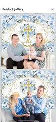 Mocsicka Mi Bautizo Baptism Backdrop God Bless First Holy Communion Background