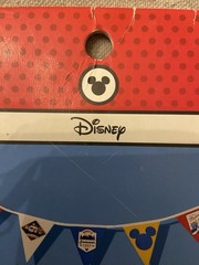 Brand New Disney Mickey Mouse «Summer Camp» 3D Paper Garland Banner (6 ft)