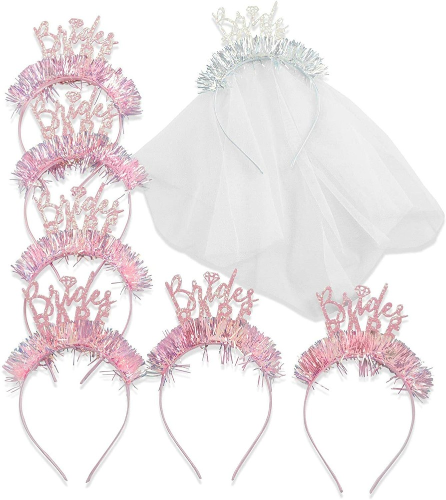 7 Piece Headband Set Bachelorette Party Accessories
