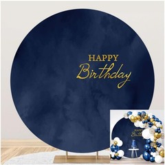 Navy Blue Marble Texture Photography Background
