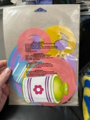 Creative Converting Little Chef Dizzy Danglers Hanging Decorations 5ct. New!!!
