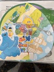Designware Sesame Street Stand-Up Centerpiece Big Bird Grover Cookie Monster