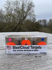 Gender Reveal Targets BlastCloud Colorful Explosion Set for Celebrations