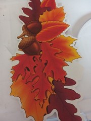 Fall/Thanksgiving Cutouts 14″- 15″ (4ct.) – New – Unused