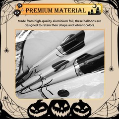 Halloween Balloons Pumpkin Skeleton Ghosts Scary Decor for Horror Spooky Party