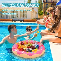Best Hungdao 2 Pack Inflatable Ice Serving Bar Cooler Donuts Buffet Salad Tray