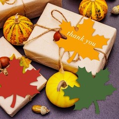 Large Autumn Thanksgiving Maple Paper Leaf Cutouts Glue Points 135 Pack 4 Inch