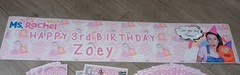 MS RACHEL BIRTHDAY BANNER CUSTOM PERSONALIZED DECOR NAME PARTY PHOTO