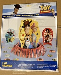 Disney Toy Story Table Decorating Kit 3 Centerpieces New! Free Shipping