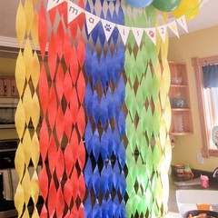 8 Rolls Crepe Paper Streamers in 8 Colors, Wedding Birthday Baby Shower Graduati