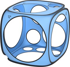 13 Sizes Balloon Sizer Cube Box 2-12 Inch Collapsible