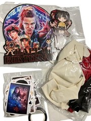 Stranger Things Birthday Party Supplies caketopper,cupcake toppers,Banner,Balloo