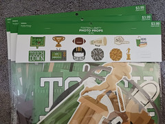 57pcs (see below) BROTHER SISTER DESIGN STUDIO Super Bowl Football Party Decor