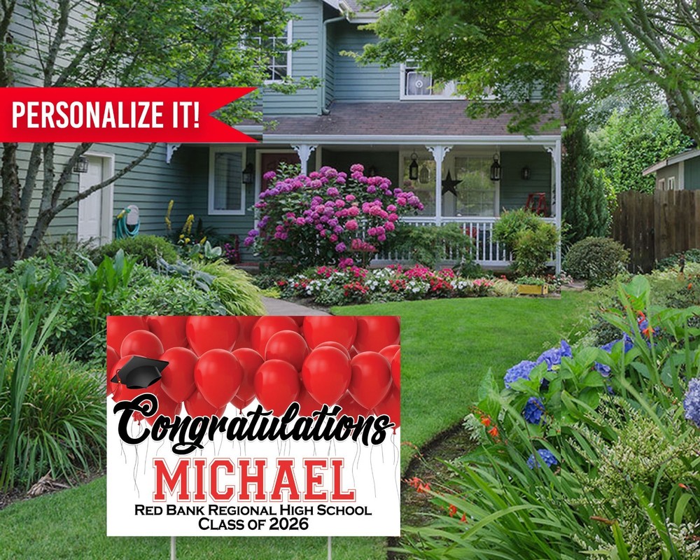 Personalized Class of 2026 Graduation Yard Sign, Graduation Sign, Class of 2026