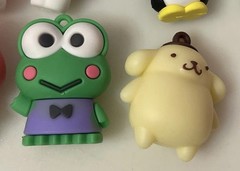 Anime Cake Topper Set, Hello Kitty, Kawaii Anime Figure, Party Theme Decorations