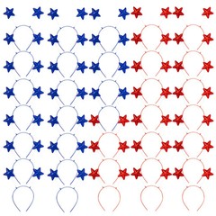 Bulk 120 Pc. Patriotic Star Head Boppers Assortment