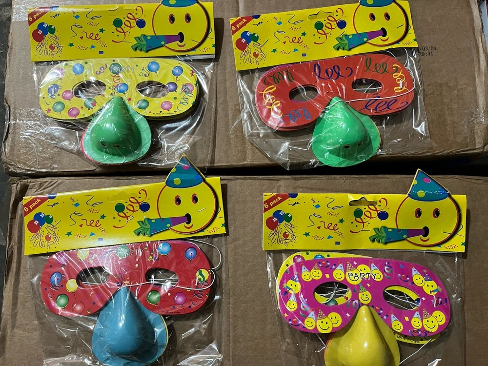 Party Masks 24 Ct Variety
