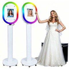10 inch iPad panel Photo Booth Kiosk Selfie Station for Wedding & Party Rental
