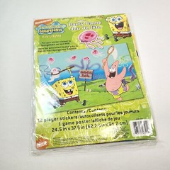 Nickelodeon SpongeBob Squarepants Party-Time Decoration Kit & Party Game (READ)