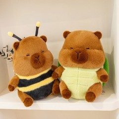 Capybara Plush Toy Bee Turtle Costume Cute Party Decor Stuffed Gift Ornament