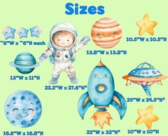 Astronaut Props Space Party Boy Astronaut Cutouts Birthday Baby Shower