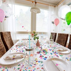 4000 Pieces Happy Birthday Confetti Multi-color Foil Confetti Decoration Scat…