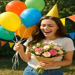Pre-Assembled Pastel Party Hats Kids Birthday Party Hats Adults