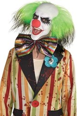 amscan Scary Clown Oversized Bloody Bowtie – 9″ x 13 1/2″, Multicolor – 1 Pc.