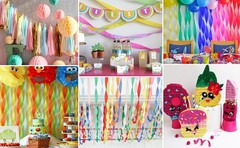 GCB Wedding Party Decorations 4 Rolls 328ft White Crepe Paper Streamers for W…