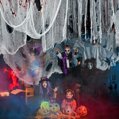 Halloween Room Decor Haloween Decorations Creepy White Cloth Goth