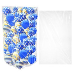 6 Pack 98 x 59 Inches Large Balloon Storage Bags for Transport, Reusable Extr…