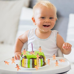 Party Decorations Mini Plastic Babies Party Supplies Shower Ice Cube Game Decor