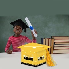 2026 Graduation 10.2 inches (Width) x (Height), Yellow