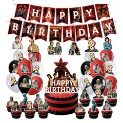 50 Piece Stranger Things Themed Birthday Party Decorations ❗️ New