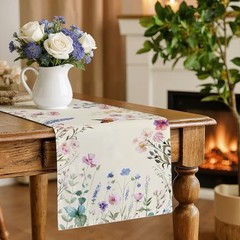 Decorations – Daisy Eucalyptus Lavender Floral Leaves Summer Table Spring