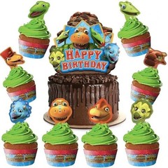 HTF Dinosaur Train Birthday Party Supplies Decor Napkins Banner Table Cover 77pc