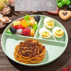 (5 Pack) Portion Control Plate for Balanced 9inch, Warm Series – 5PACK-9IN