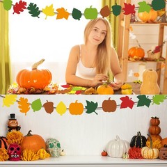 216 Pcs Fall Bulletin Board Decorations Leaves Pumpkin Acorns Paper Cut Outs