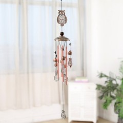 Wind Chimes with Owl Design for Relaxation in Gardens and Indoor Spaces