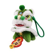 Dance Lion Hanging Ornament Stuffed Animal Toy Cartoon Sturdy Traditional