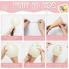 Ice Cream Party Decorations DIY Supplies – A0214