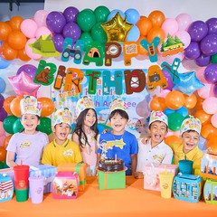 Camping Happy Birthday Banner Happy Camper Party Decorations Camper Garland for