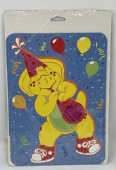 Barney Birthday Party Designware Print Decorations 4 Designs Dinos BJ Baby Bop