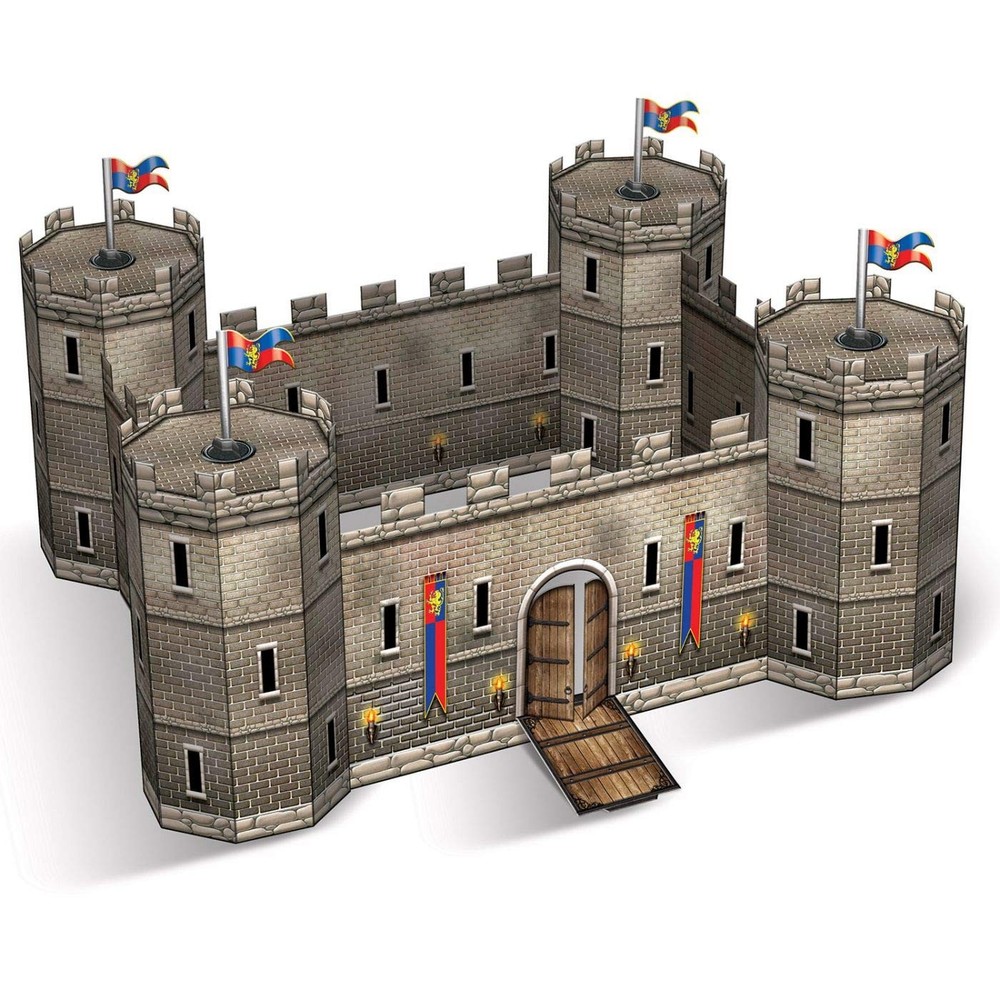 Beistle 3-D Castle Centerpiece, Cardstock