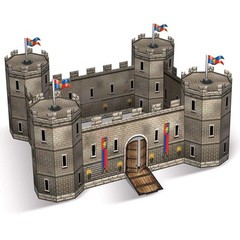 Beistle 3-D Castle Centerpiece, Cardstock