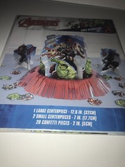 Marvel Avengers Table Decorating Kit Birthday Party 23 Pieces New